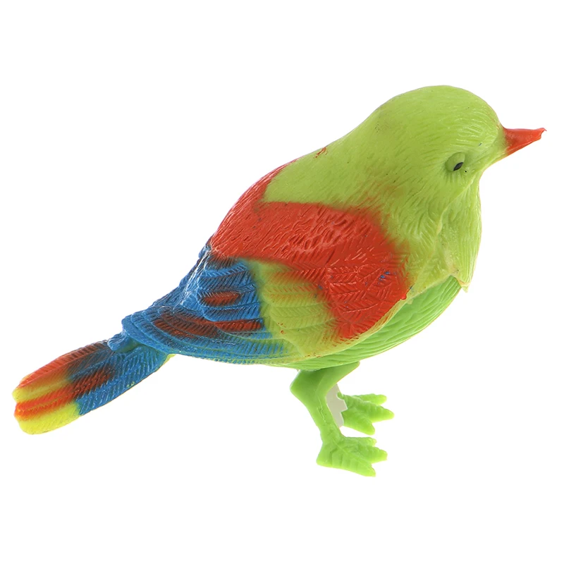 

Funny Electronic Pet Cage Decoration Toys Morning Bird Voice Control Music Bird Toy Simulation Cute Sing Song Bird Toy Doll