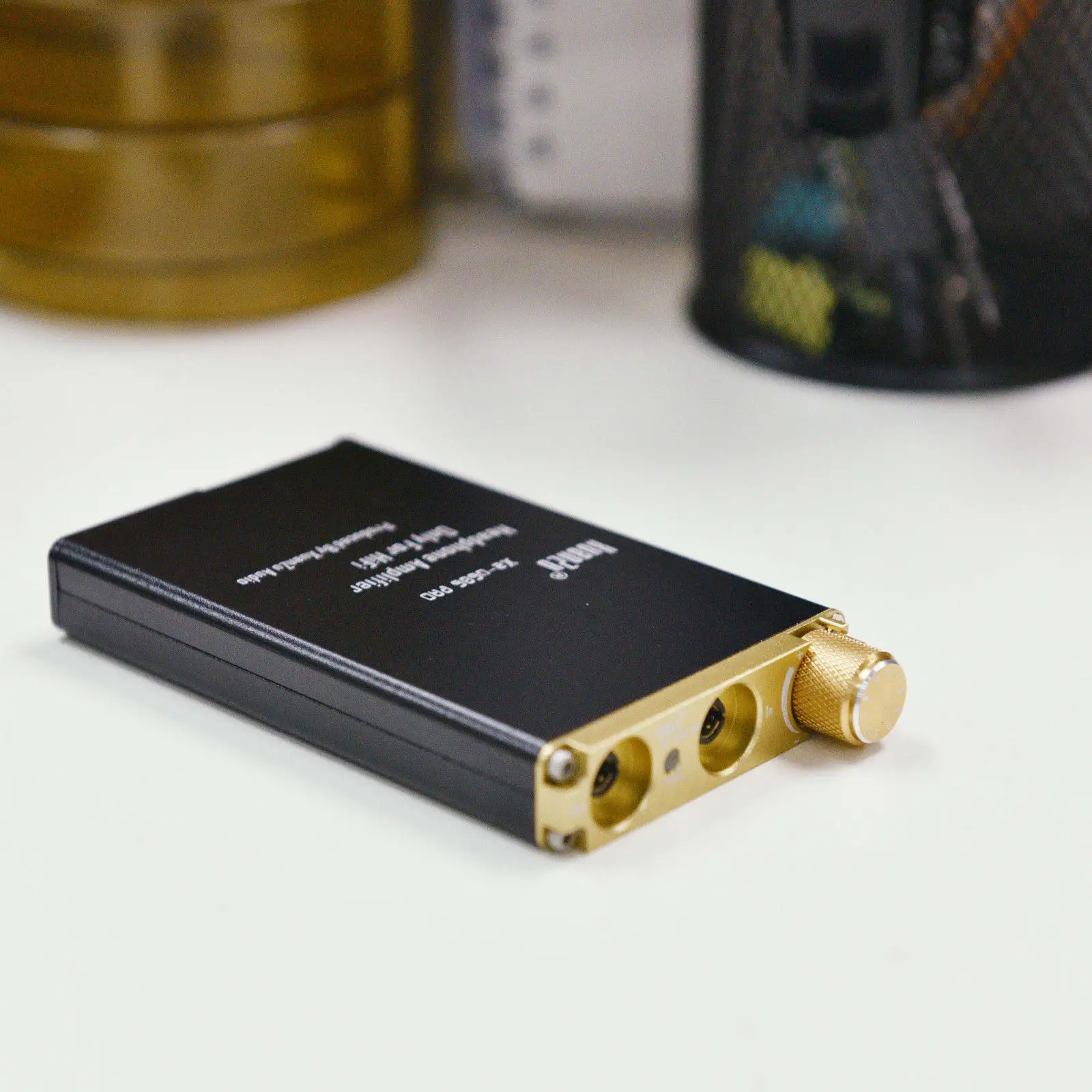 GZLOZONE Hifi мини портативный стерео усилитель для наушников/ламповый стиль/(без шума)