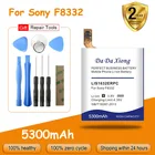 Бесплатная доставка, аккумулятор LIS1632ERPC 5300 мАч для Sony Xperia Dual Sim F8332 XZs F8331, сменный аккумулятор + Инструменты