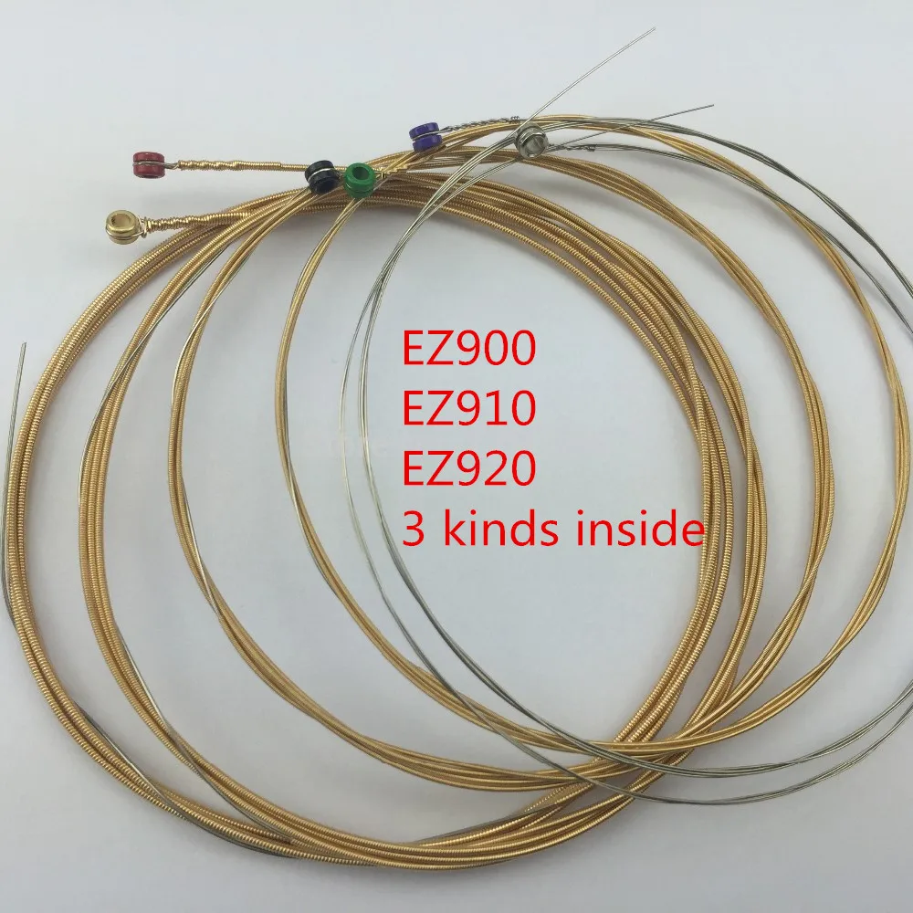 

10 Sets High Quality Acoustic Guitar Strings EZ890/EZ900/EZ910/EZ920 Guitar Strings For Acoustic Guitar With Retail Package