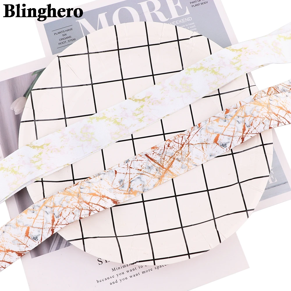 Ремешок на шею CB608 с мраморным принтом для ключей шнурок Женский держатель