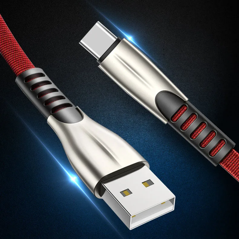 ARTAK usb type C кабель для samsung S10 S9 S8 Быстрая зарядка type-C зарядный кабель для мобильного телефона для huawei P30 Pro USB C кабель