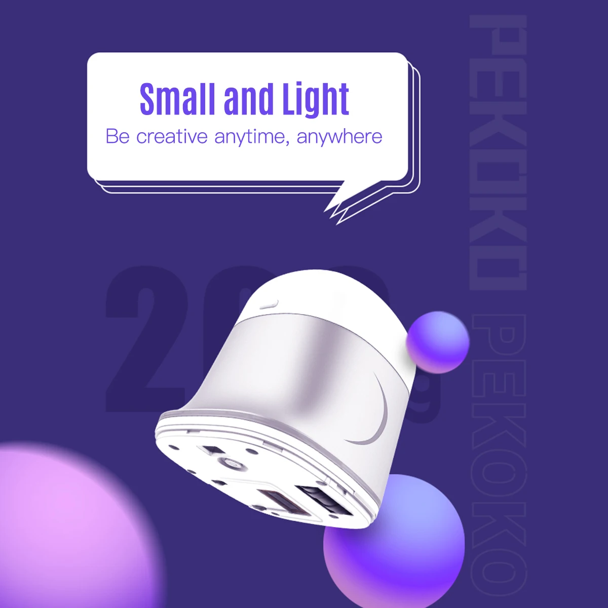 Портативный цветной струйный принтер Pekoko ручной с поддержкой беспроводного