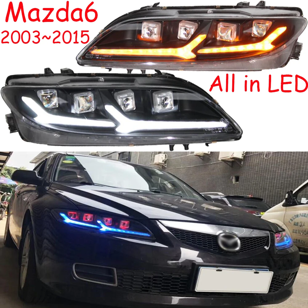 Автомобисветильник фара bupmer 2003 ~ 2015 для Mazda6 автомобильные аксессуары
