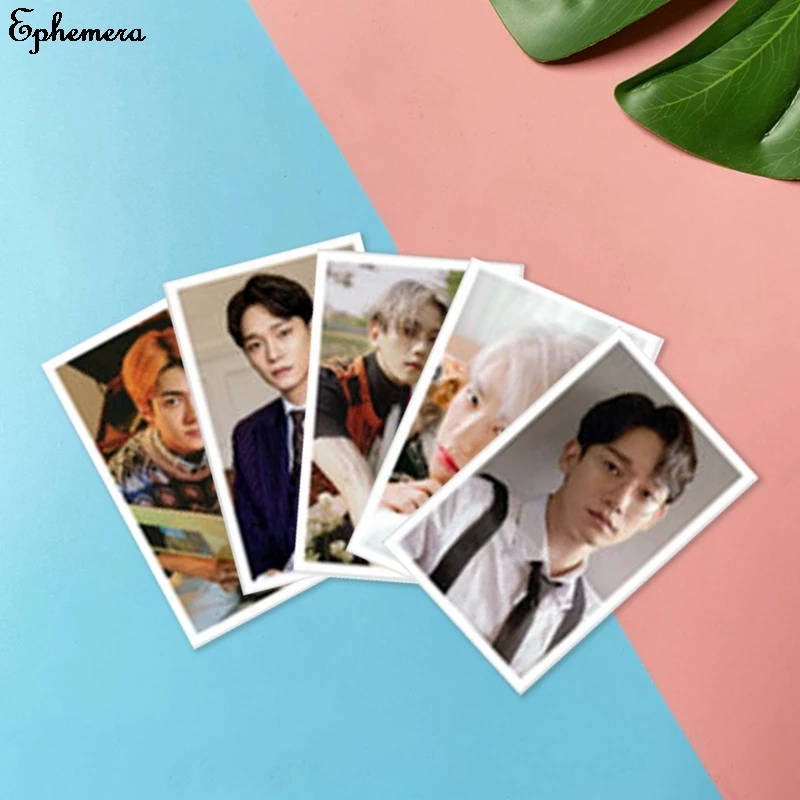 Альбом Kpop EXO 30 шт./компл. самодельная бумага ломо карта фотокарточка постер