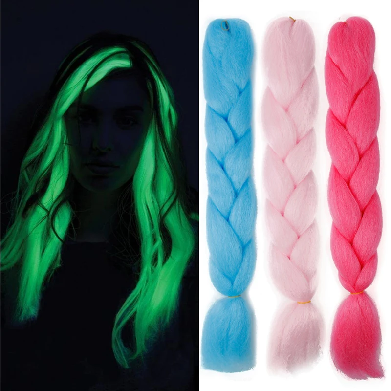 24 дюйма огромные косички длинные Омбре синтетические волосы на крючках блонд