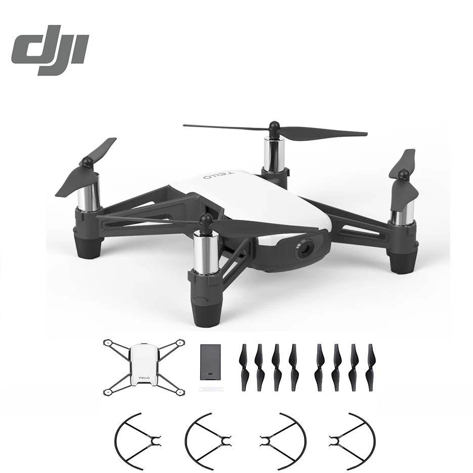 Оригинальный Дрон с камерой DJI Tello фотографии 5 МП электронная стабилизация