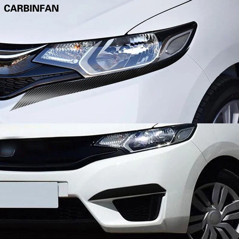 Наклейки на автомобильные фары и противотуманные для Honda Fit / Jazz GK5 3rd GEN 2014 2015 2016