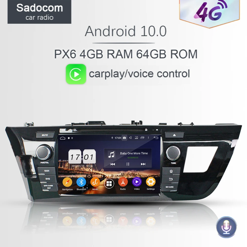 720P PX6 8 &quotDSP 2 din Android 9 0 автомобильный dvd плеер 4 Гб ОЗУ 64 ПЗУ ядер Автомагнитола для