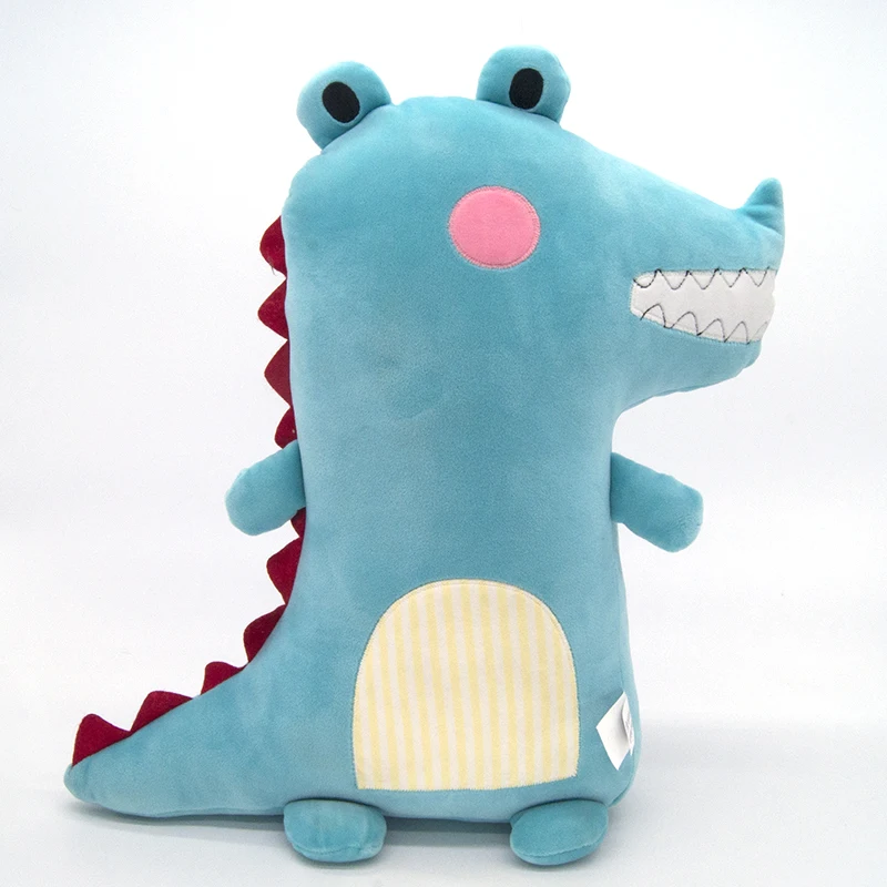 Плюшевые мягкие игрушки динозавр альпака Подушка-моль животные для детей