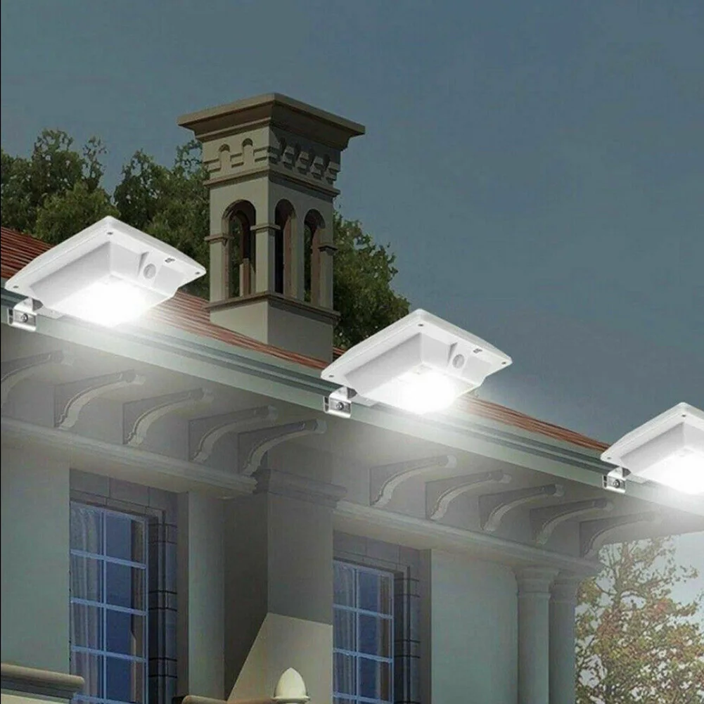

Waterproof 6 LED Solar Power Fence Light Garden Fence Light Courtyard Pathway Wall Light Security Gutter Lamp Outdoor Decor