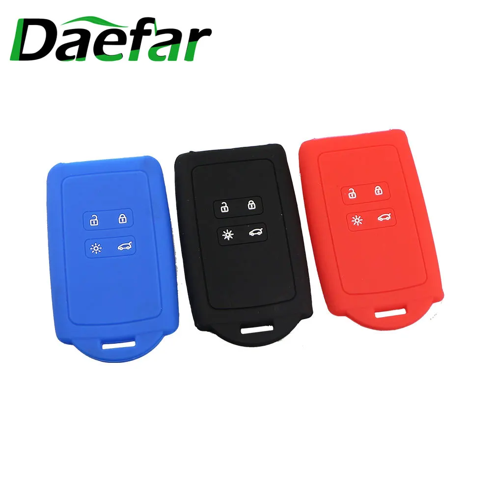 Лидер продаж силиконовый чехол для автомобильного ключа Renault Koleos Kadjar Megane Talisman Captur