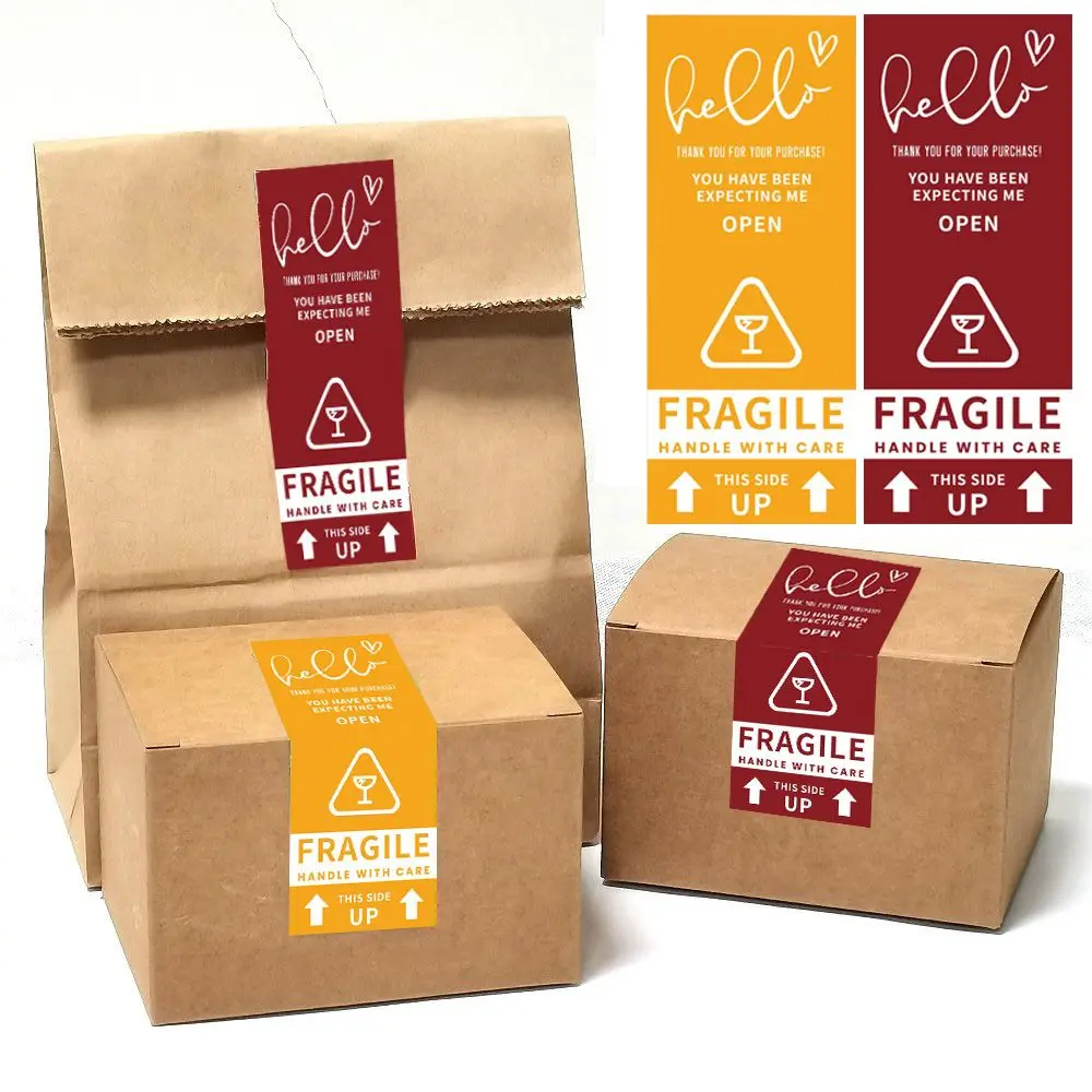 

50 шт. хрупкие упаковочные маркеры, этикетки для запечатывания, ручка с предуПредупреждение ительной биркой, наклейки для упаковки, переводк...