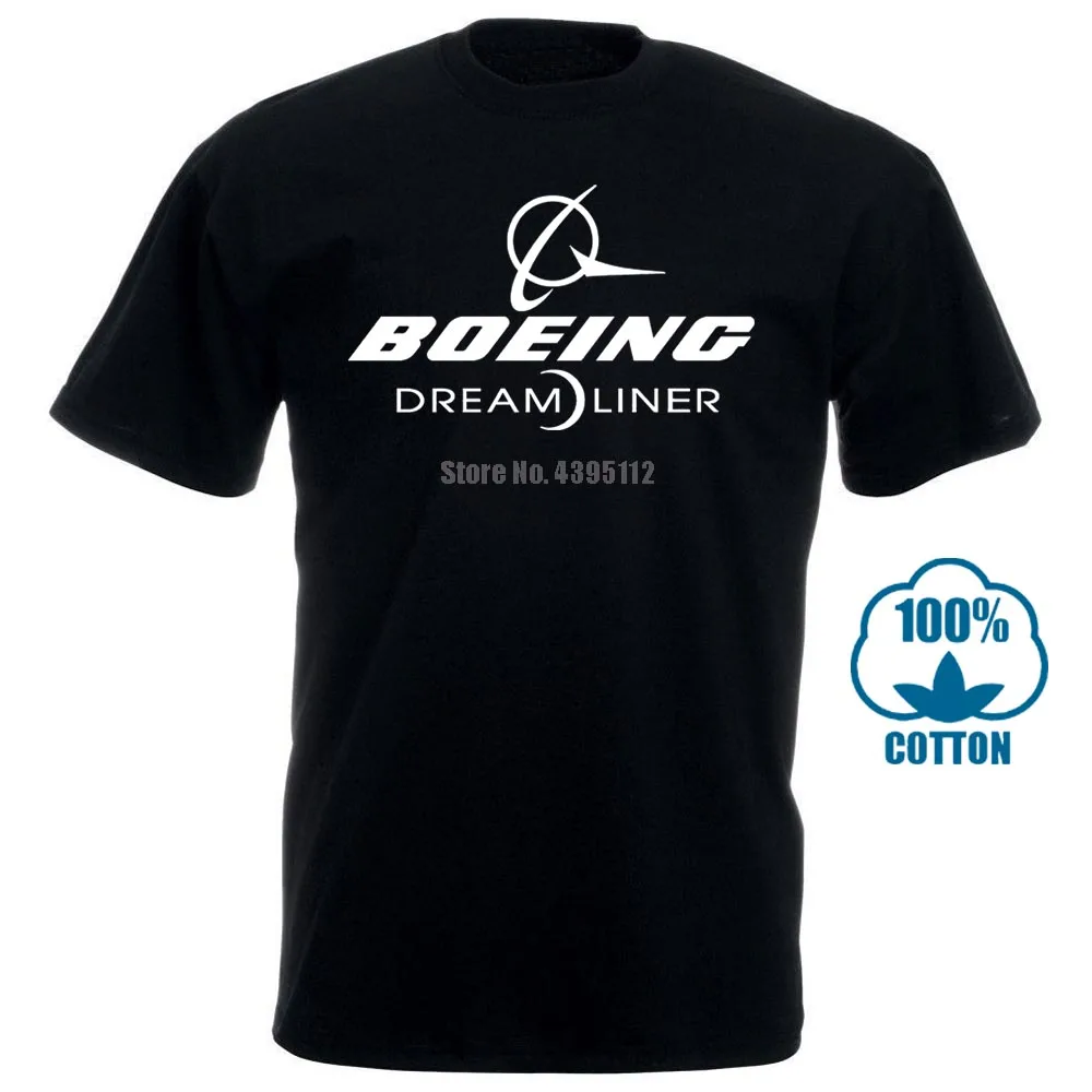 Футболка Boeing 787 Dreamliner модная летняя повседневная футболка с коротким рукавом и