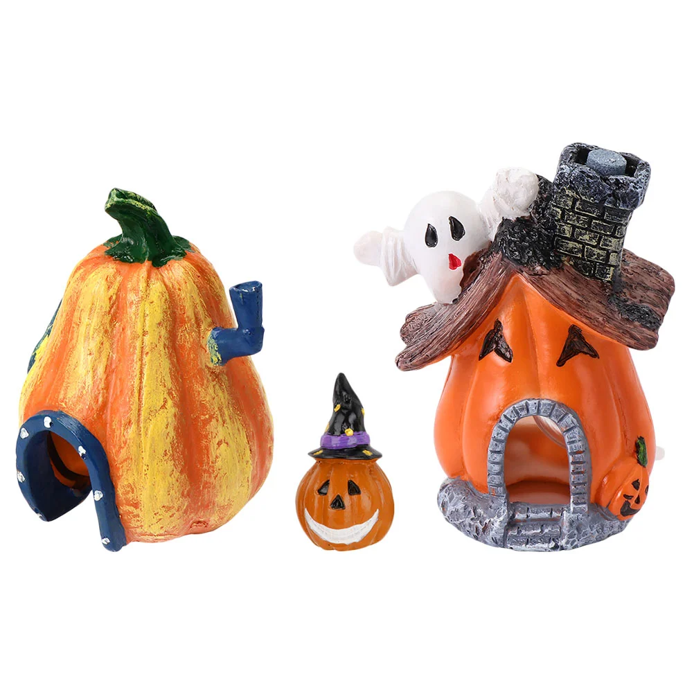 

3Pcs Resin Craft Ornament Themed Aquarium Ornament Photography Props