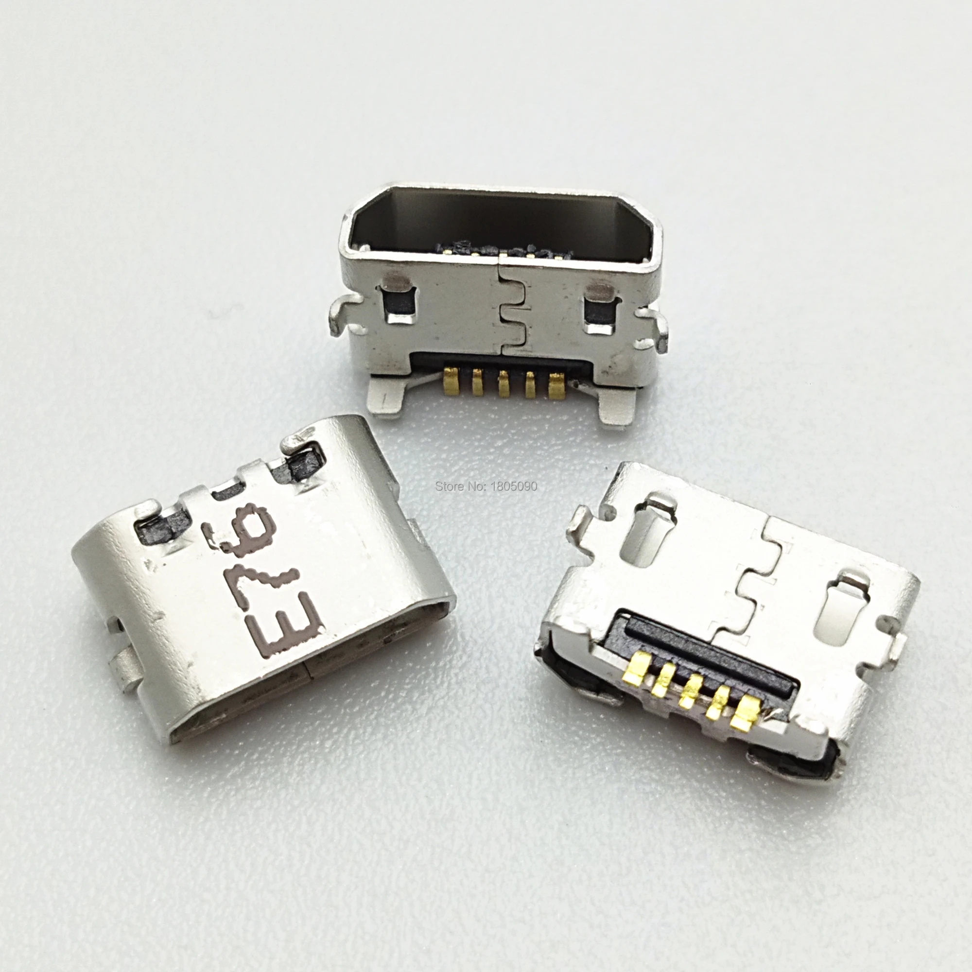 100 шт. Micro USB зарядный порт док разъем для Huawei Ascend 4X Y6 4A P8 C8817 max Lite 4C 3X Pro G750