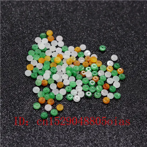 Сделай Сам натуральные трехцветные нефритовые бусины Jadeite Septa изумрудные