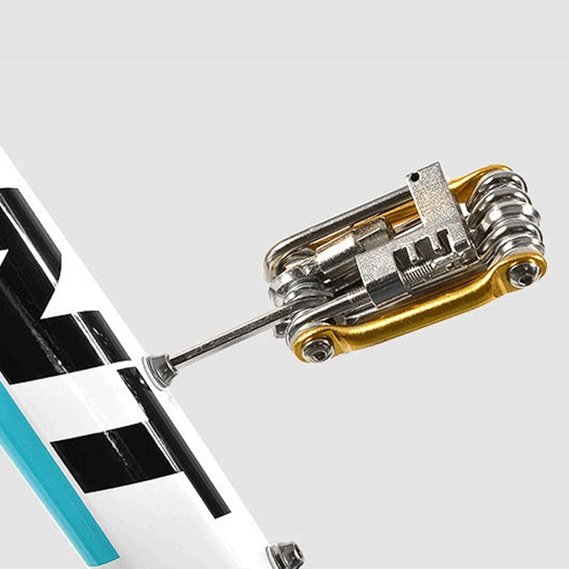 

Bicycle Bike Tools Repairing Set 15 In 1 Bike Repair Tool Kit Wrench Screwdriver Chain Carbon steel bicycle Multifunction Tool