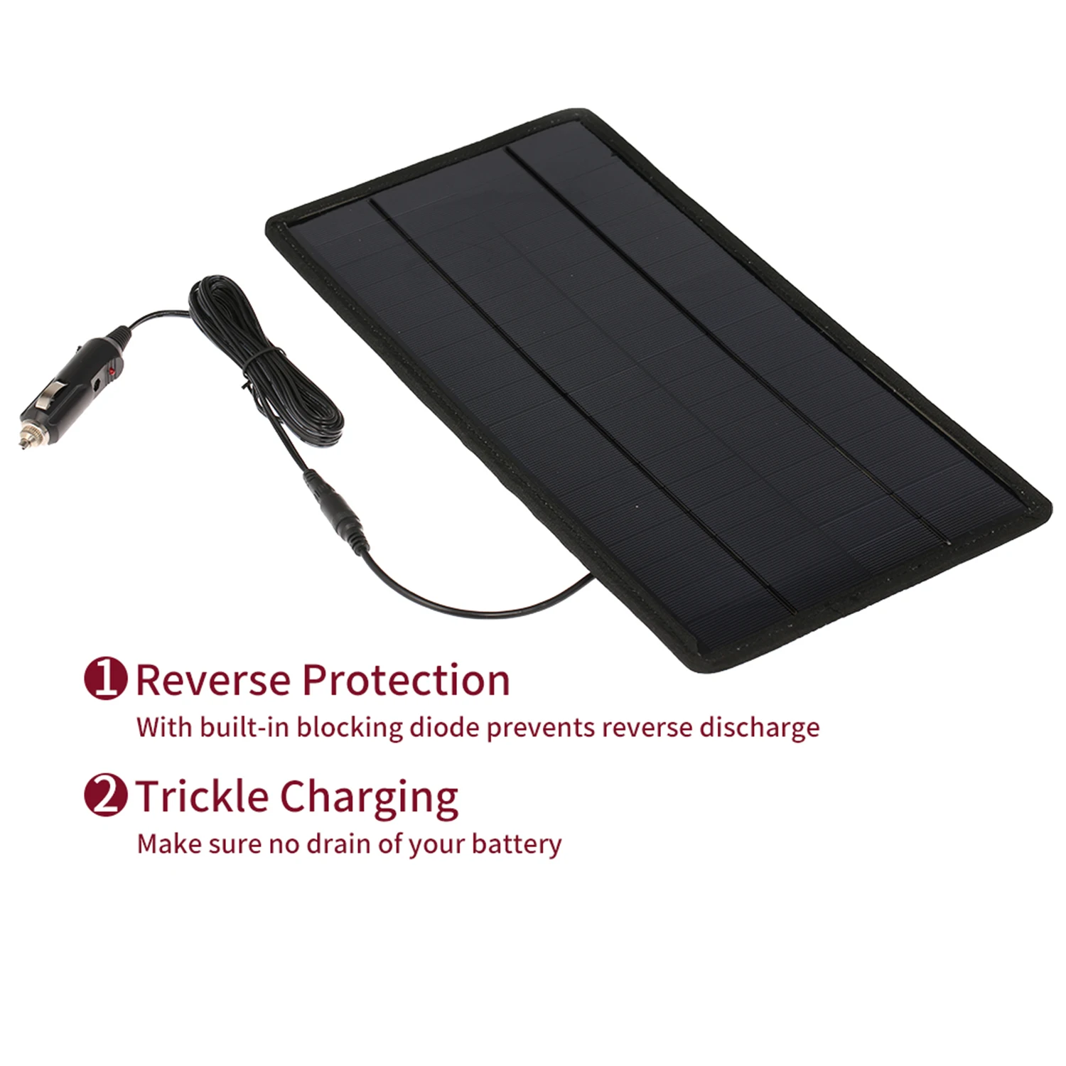 Портативное зарядное устройство на солнечной батарее автомобильное панель