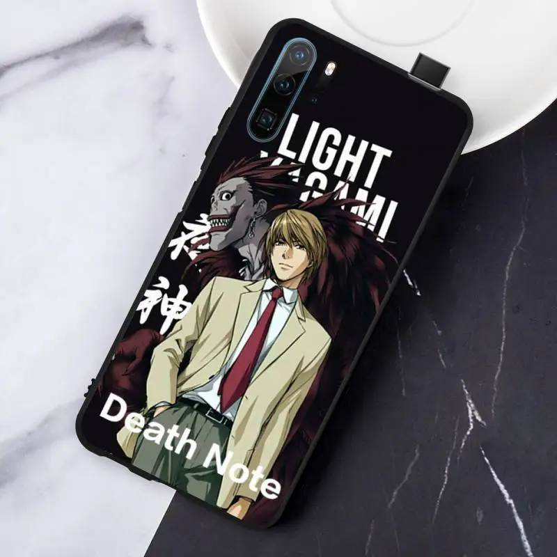 

death note Anime painting Phone Case For Huawei honor Mate P 10 20 30 40 Pro 10i 9 10 20 8 x Lite