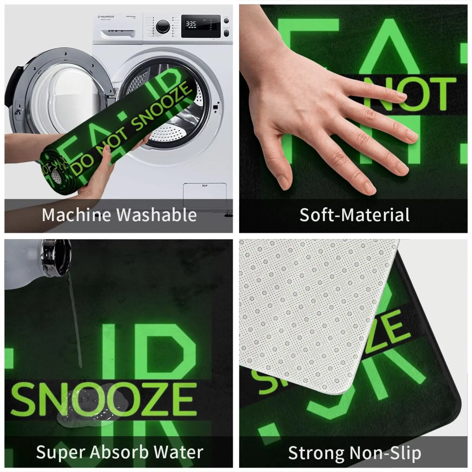 Fajr-не повторите Повтор повтора вы потеряете исламский коврик входной двери Дауа