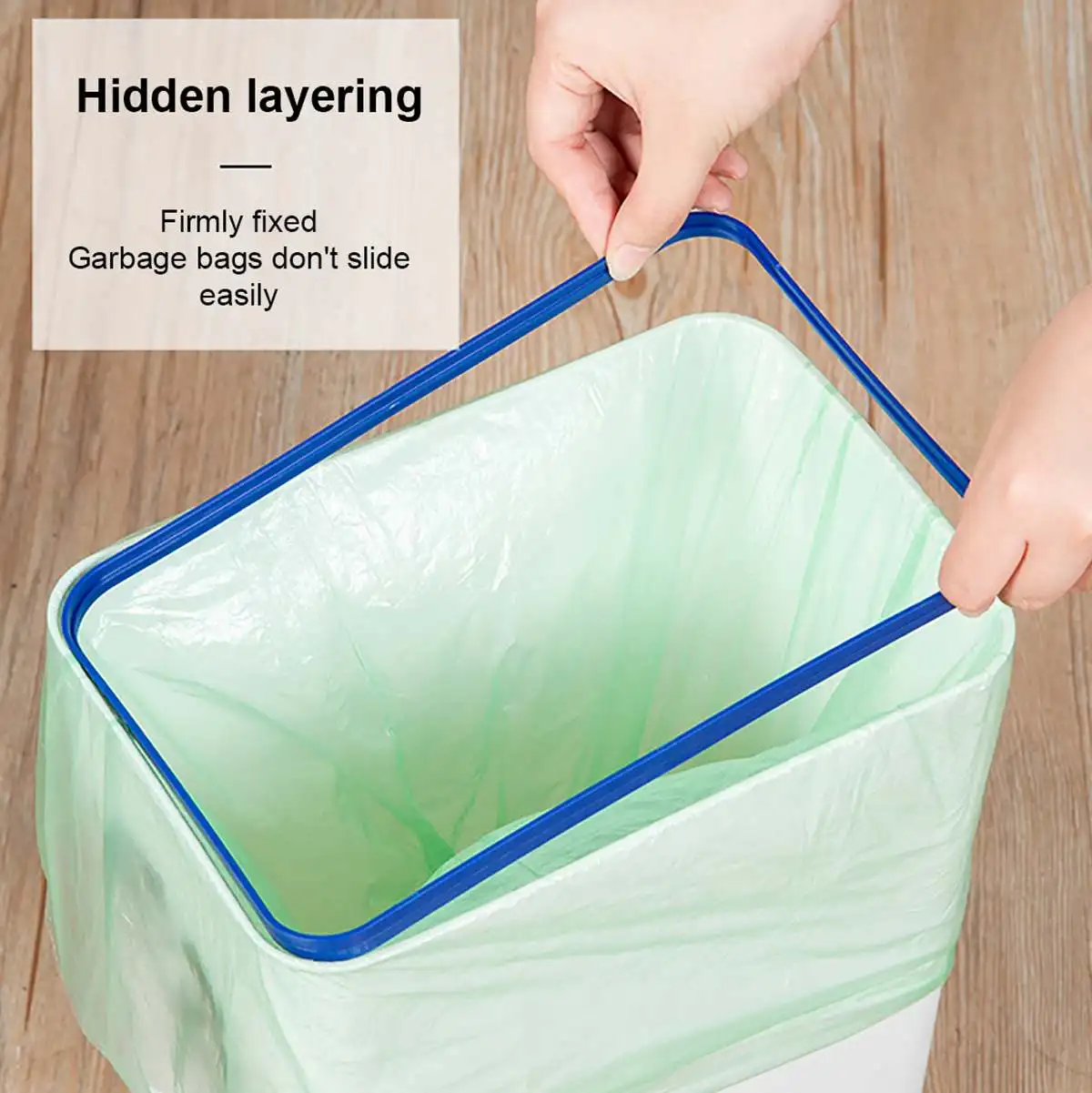 24/36L Kitchen Sorting Waste Bin Home Corner Garbage Bucket Floor Standing Space Saving Wet Dry Sorted Trash Can With Wheels | Дом и сад