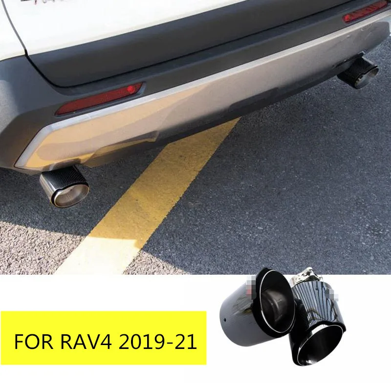 Автомобильный Стайлинг кузова палочки глушитель внешний задний конец трубы