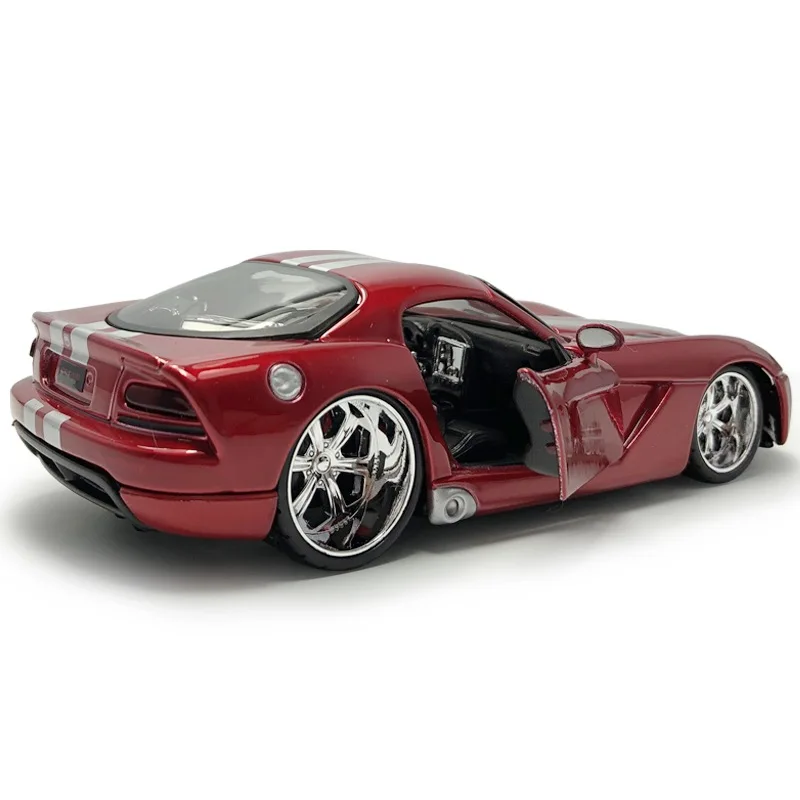 HOMMAT масштаб 1/32 Dodge Viper SRT 10 модель спортивного автомобиля сплав металла 1:32 литые