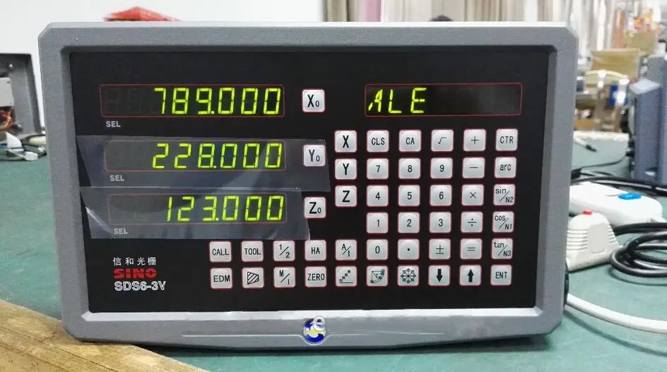3 оси цифровой индикации DRO китайско SDS6 3V для самостоятельной сборки мини