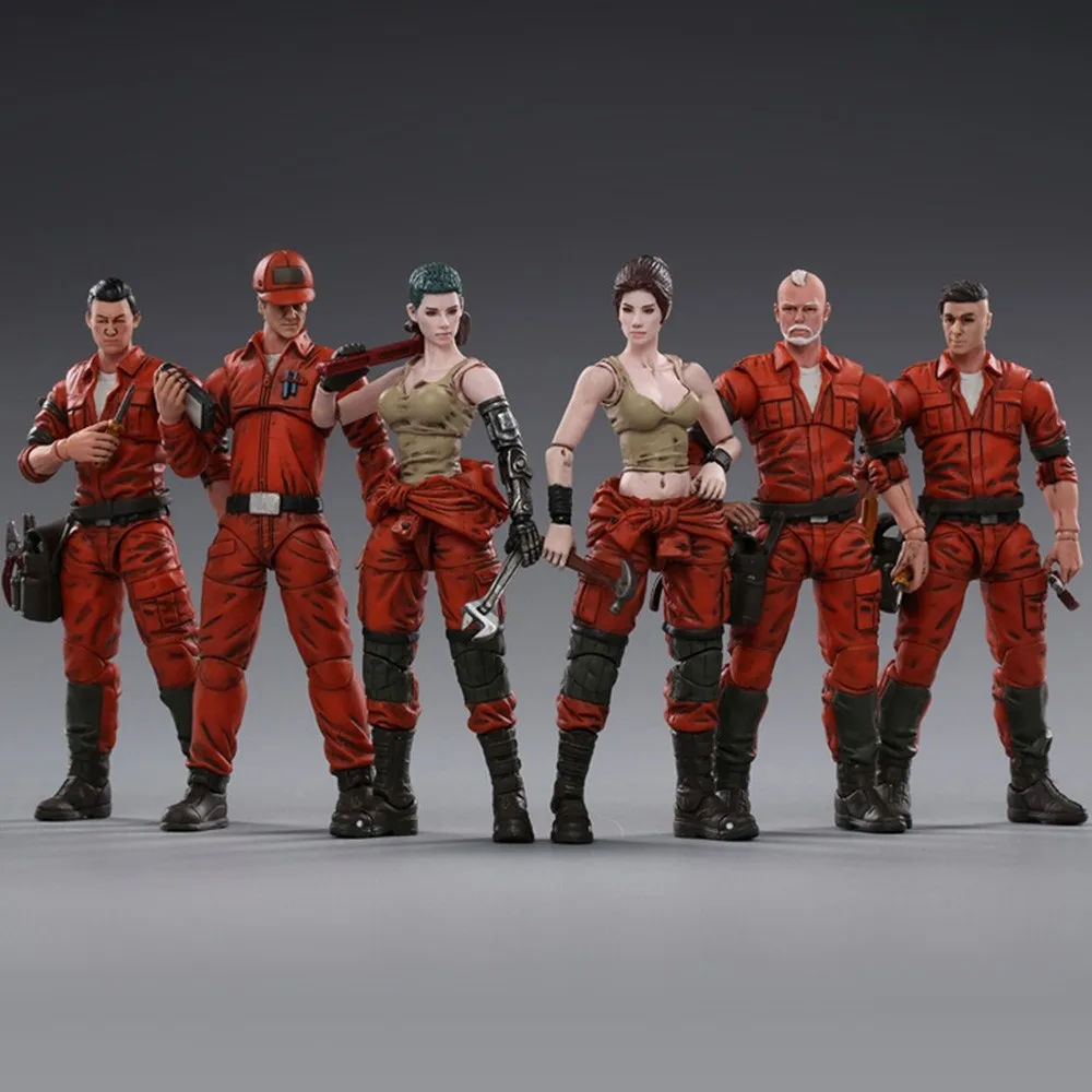 

Экшн-фигурки JOYTOY 1/18, фигурки солдат из м/ф «Механическая команда B», коллекционные модели, игрушки, рождественские подарки