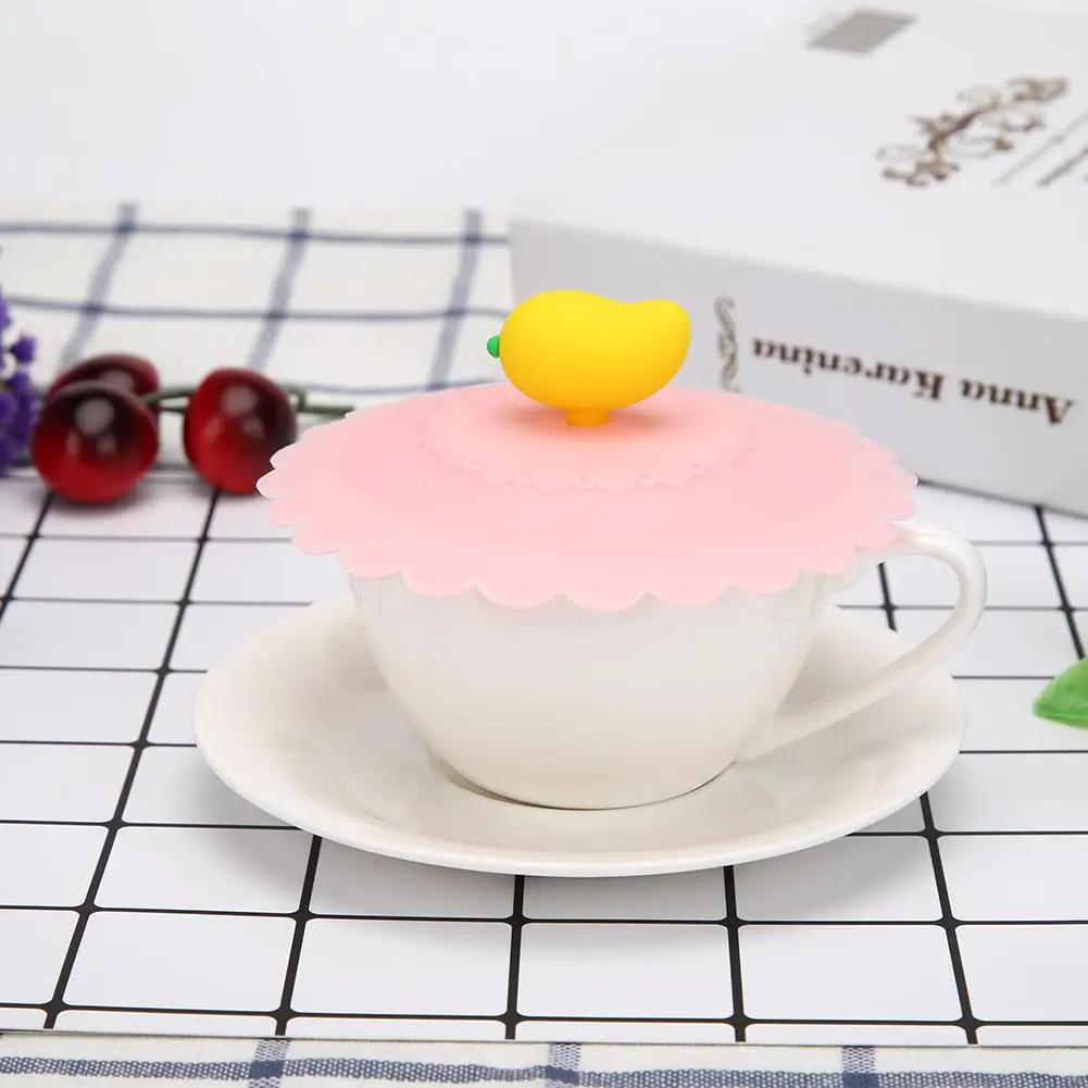 Мультяшная крышка со снеговиком кофейная кружка силиконовый чехол для чашки