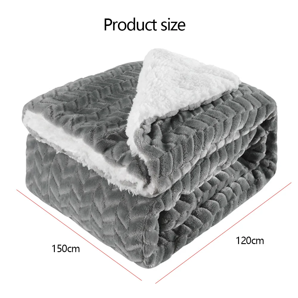 Зимнее взрослое мягкое толстое шерпа пледы одеяло для дивана кровати теплое