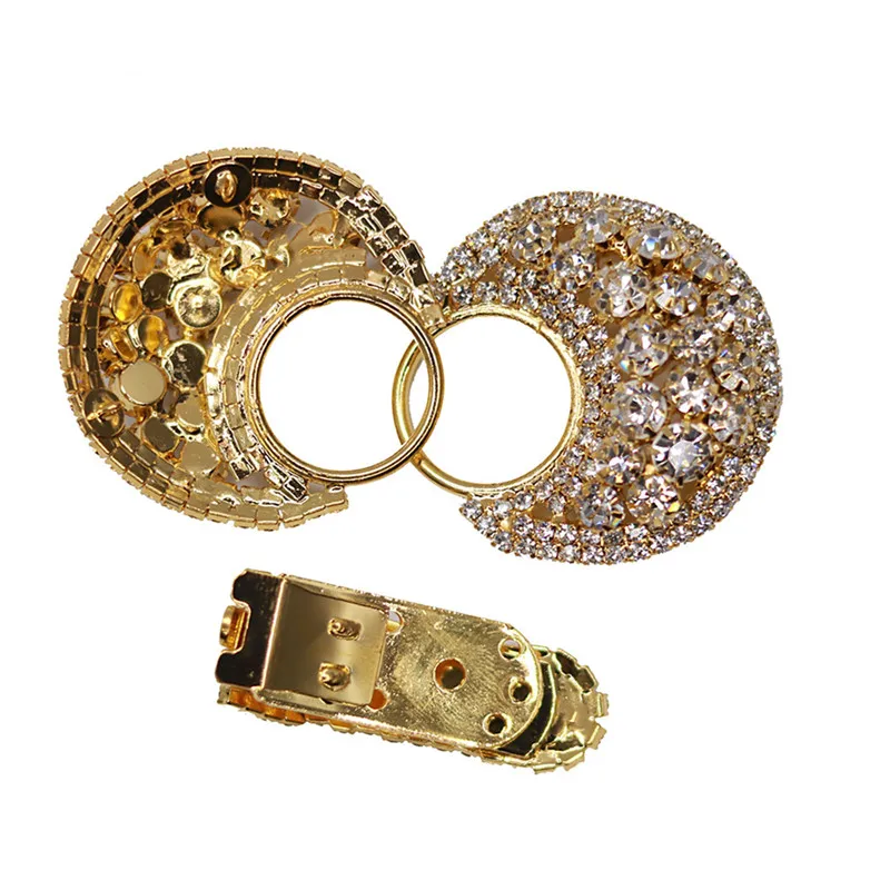 Хорошее качество 81 мм металлические стразы кнопка с свитер украшение пальто