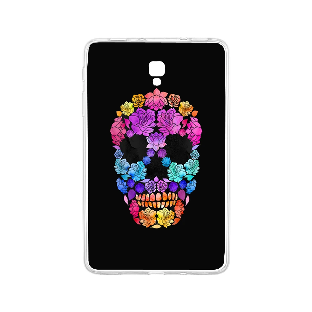 Мягкий с рисунком из ТПУ чехол для samsung Galaxy Tab A 10,5 SM-T590 SM-T595 10,5 дюймов версия окрашенная прозрачная на планшет крышка