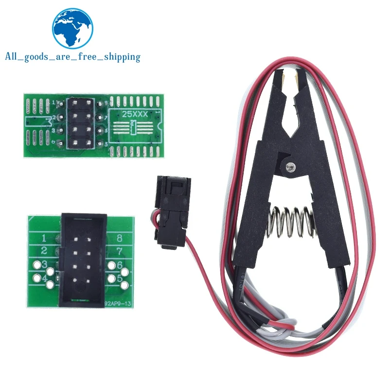 Зажим высокого качества SOIC8 SOP8 для программирования EEPROM 93CXX/25CXX/24CXX Встроенный