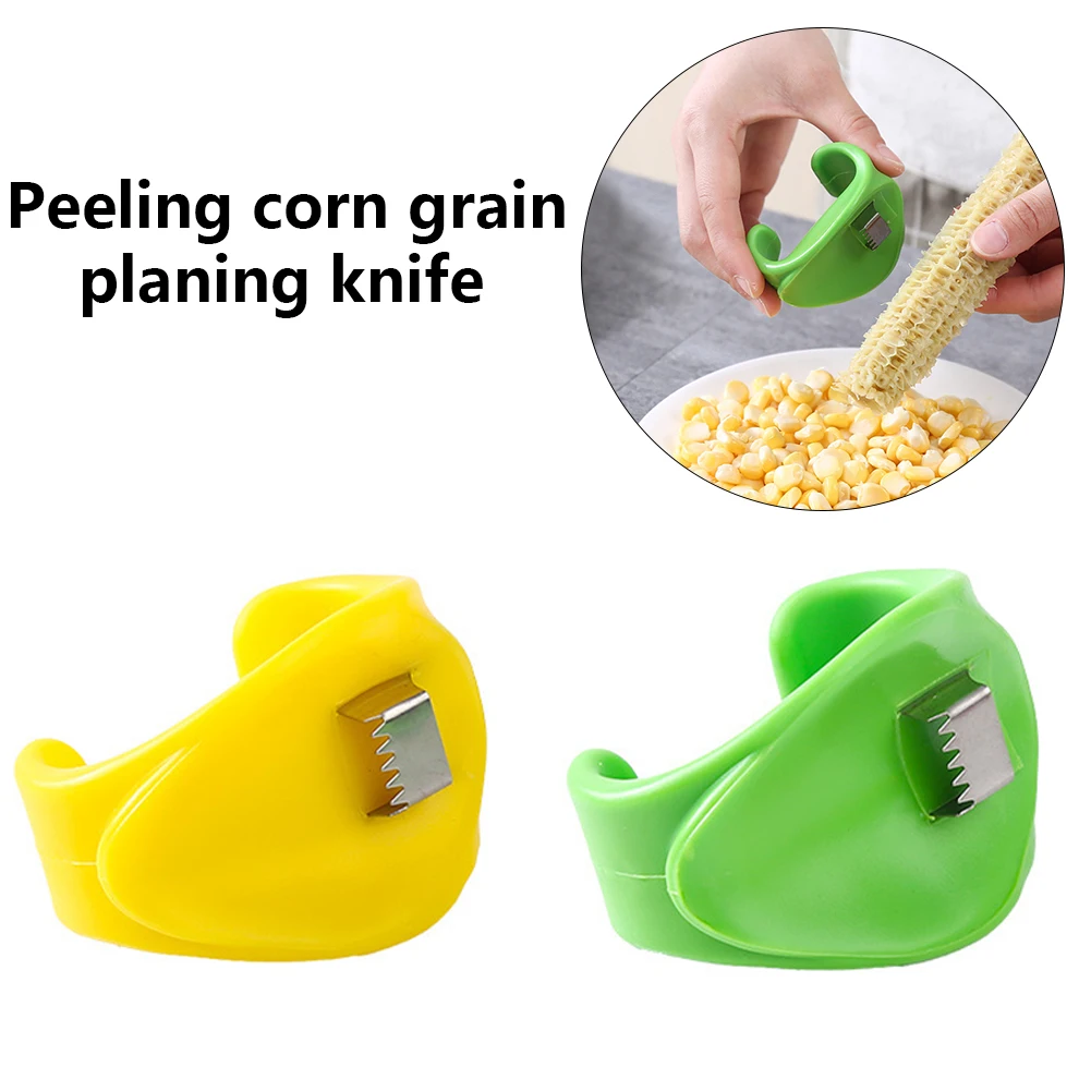 Профессиональное кольцо стиль Кукуруза строгания случайный цвет нержавеющая