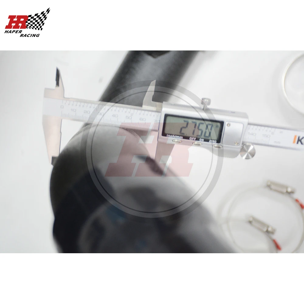 HP RACING 2 75 ''набор для подзарядки труб A3 S3 GOLF R G TI MK7 EA888 Gen3 1 8 T 0 TSI черный/красный