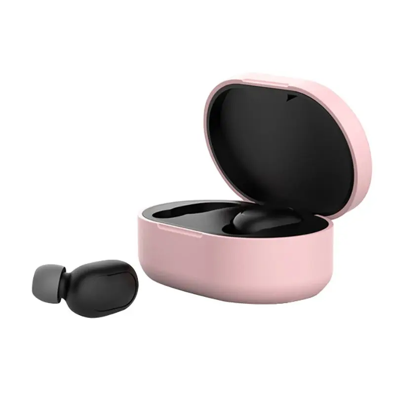 Защитный силиконовый чехол Redmi AirDots Youth с Bluetooth-гарнитурой подходит для Xiaomi Airpods
