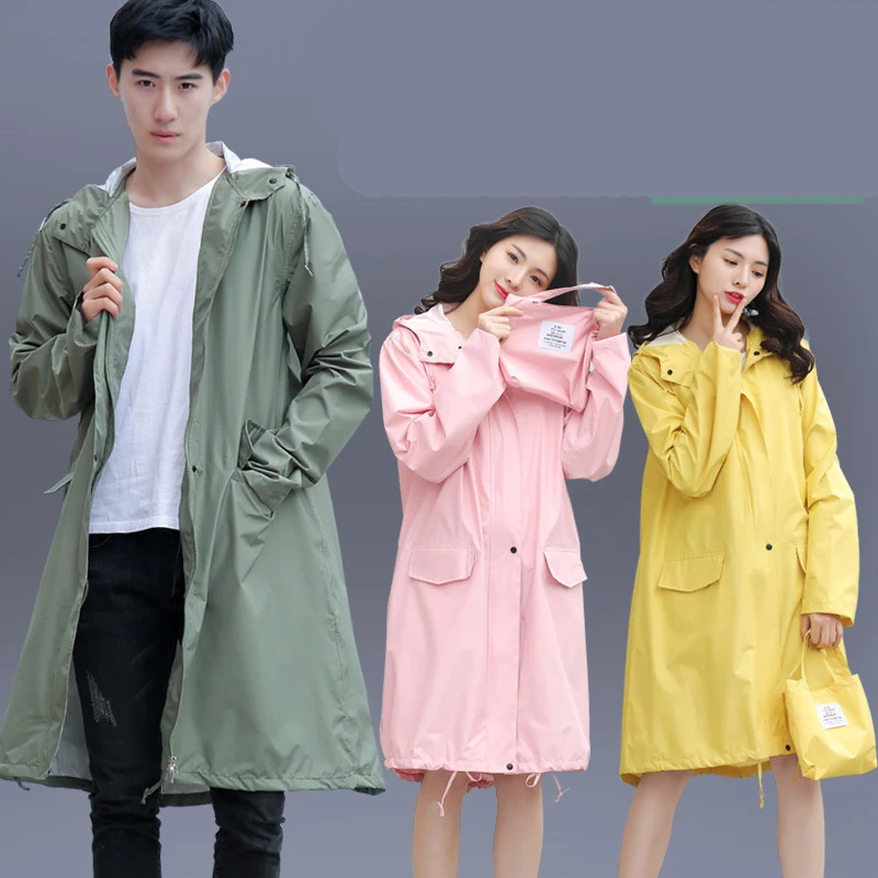 Непромокаемый дождевик для взрослых универсальная куртка уличная прогулочная