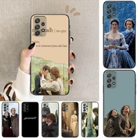 outlander tv series phone case hull for samsung galaxy a70 a50 a51 a71 a52 a40 a30 a31 a90 a20e 5g s black shell art cell cove