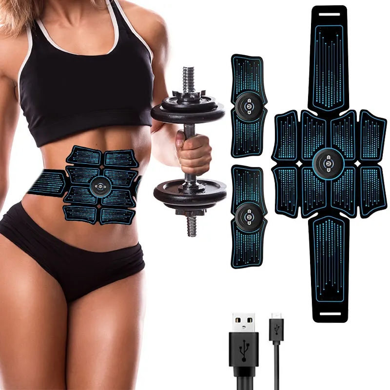 8 шт./упаковка стимулятор мышц брюшной полости умный тренажер оборудование для