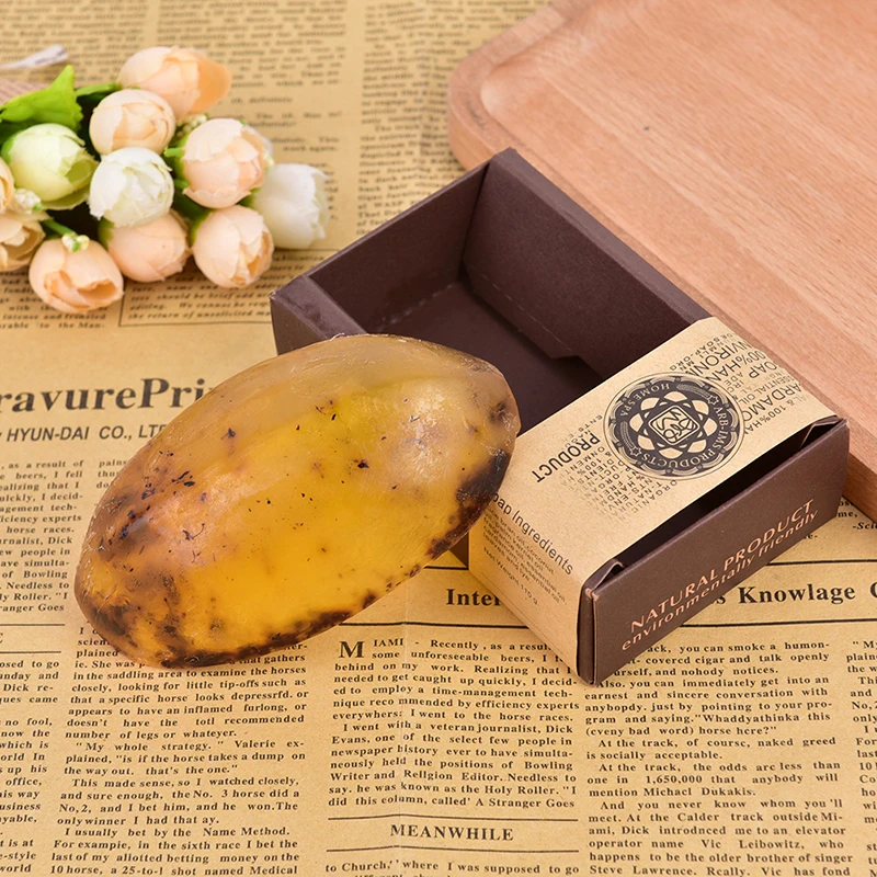 110g Removal Pimple Pore Acne Treatment Soap Cleaner Moisturizing Osmanthus Essential Oil Handmade Soap Whitening