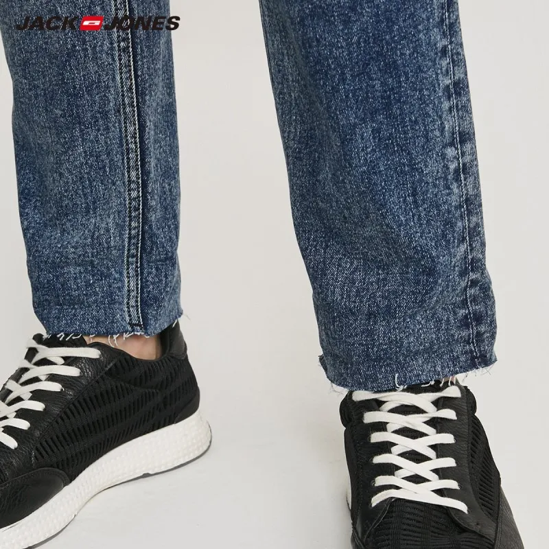 JackJones мужские зимние повседневные укороченные джинсы до щиколотки джинсовые