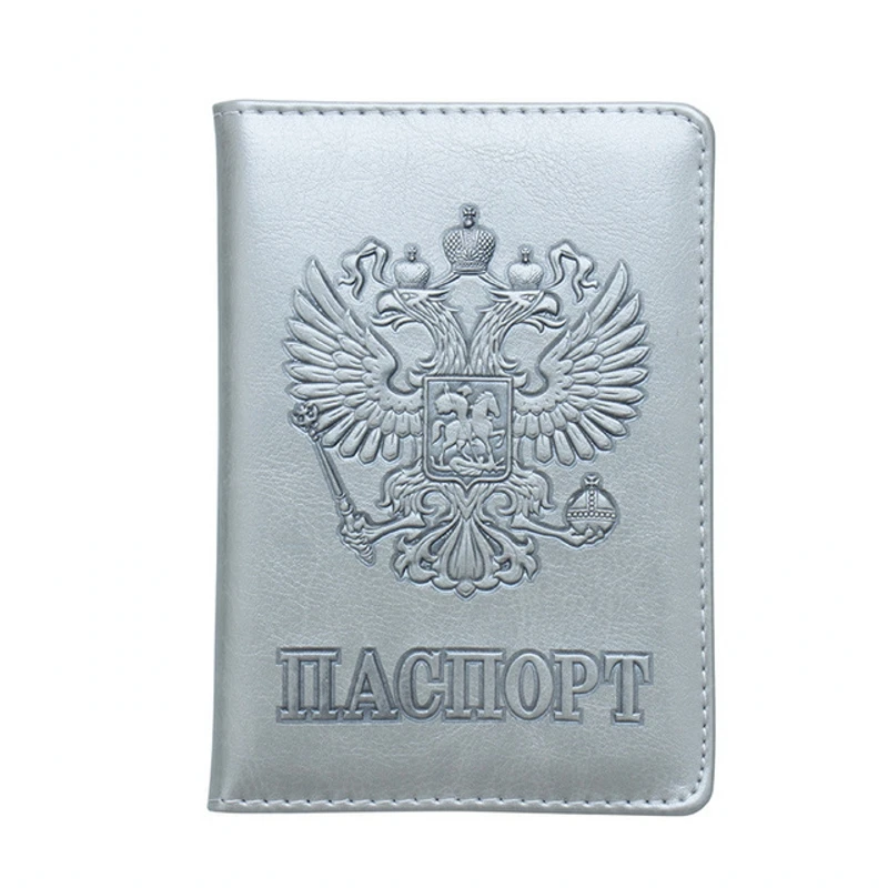 Обложка для паспорта в Российской Федерации, высокое качество, женский мужской держатель для кредитных карт, дорожный Держатель для паспорта, держатель для удостоверения личности