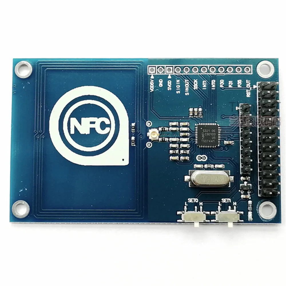 

Модуль чтения карт памяти PN532 NFC 3v3-5V5 Raspberry Pi 51 STM32 AVR, 13,56 МГц