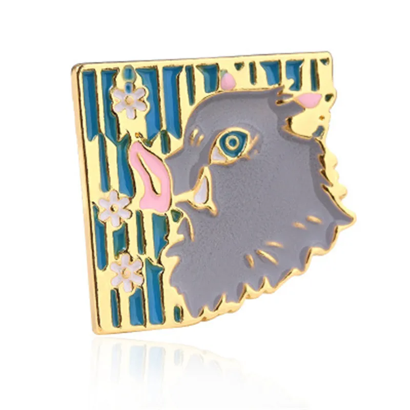 Двухмерная аниме периферийная ролевая брошь Devil'S Blade изящная подарок Выпускной