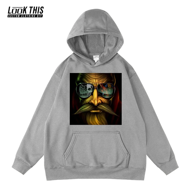 

Thunderdome Children's Clothes Oversized Sweatshirt Boys/girls Hoodies Teens Sportswear Fleece Hooded Youth Casual Tops