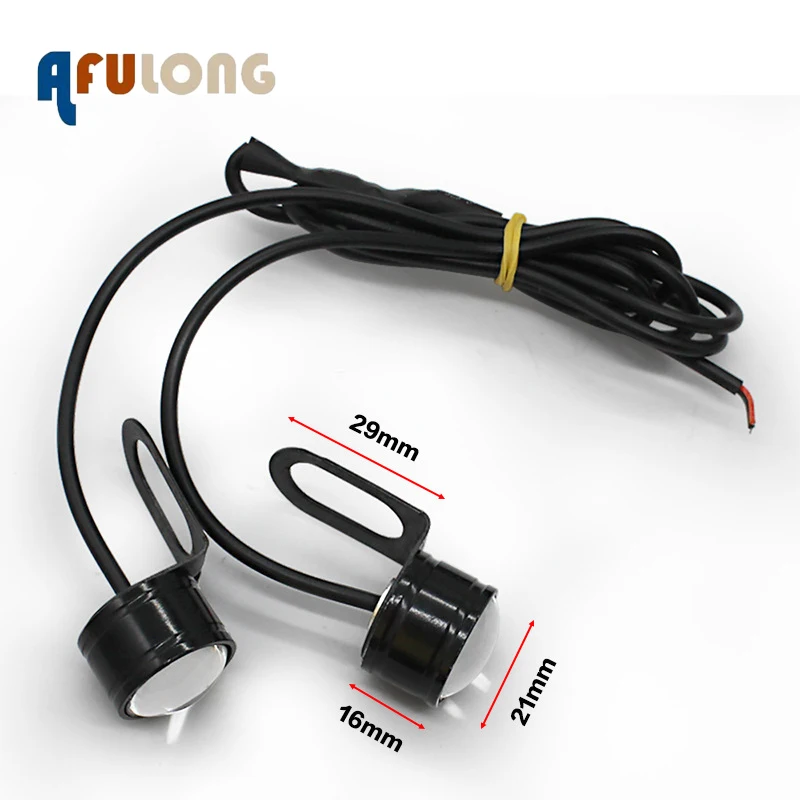 Светодиодные дневные ходовые огни Орлиный глаз для автомобиля 2 шт.