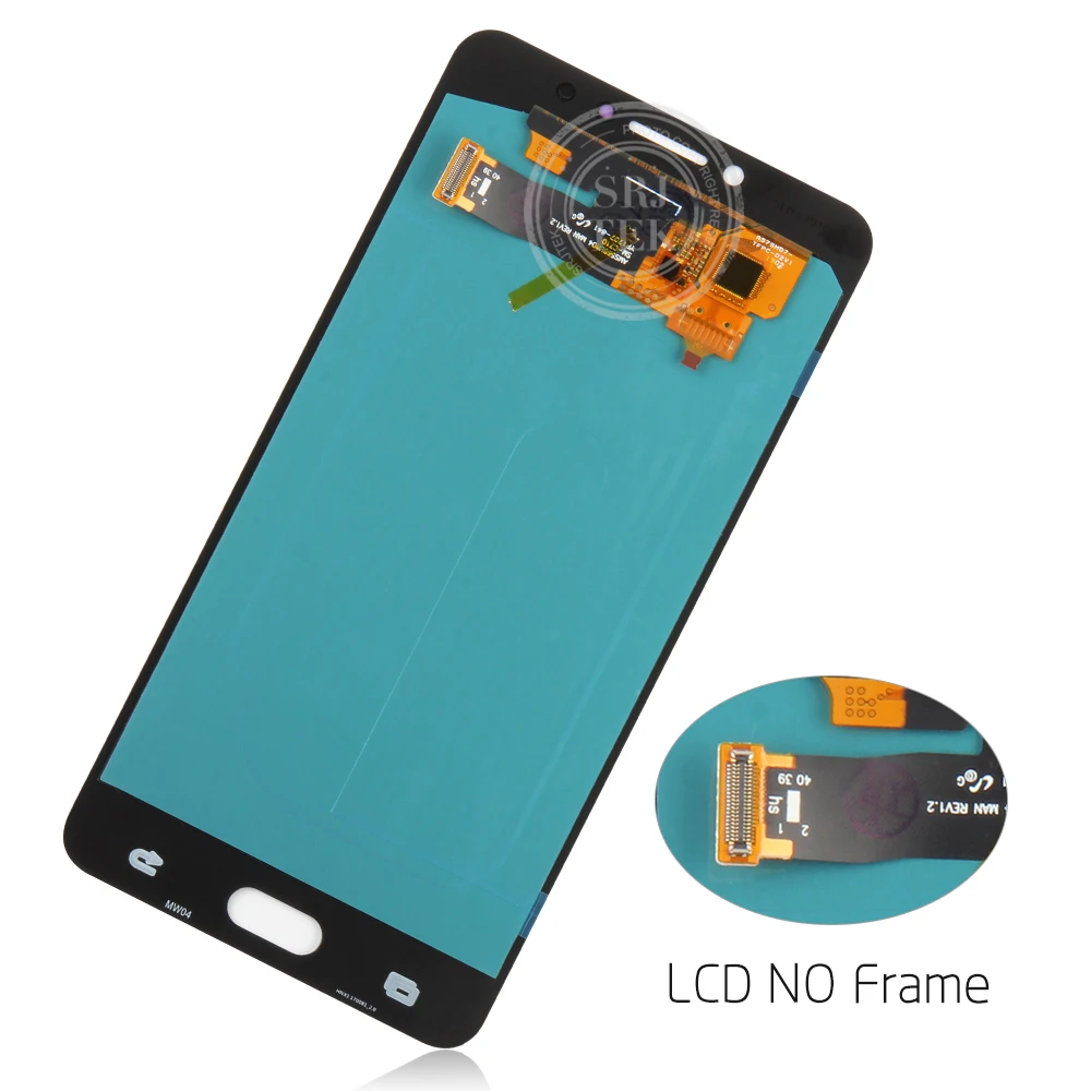 OLED/TFT Srjtek для SAMSUNG Galaxy C7 Pro дисплей ЖК сенсорный дигитайзер Сенсорное стекло в