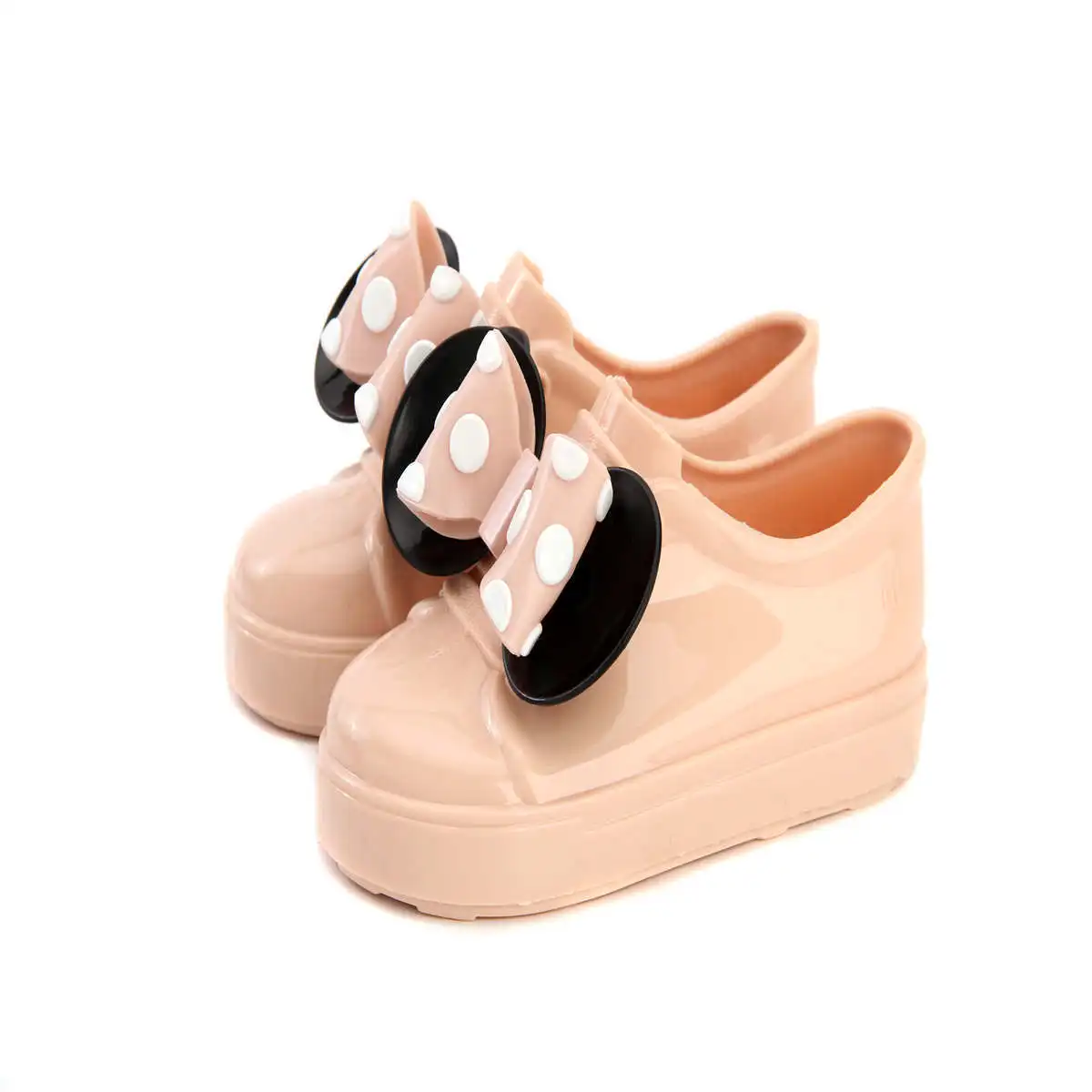 Мини сандалии Melissa для девочек новинка повседневная женская обувь с бантом микки